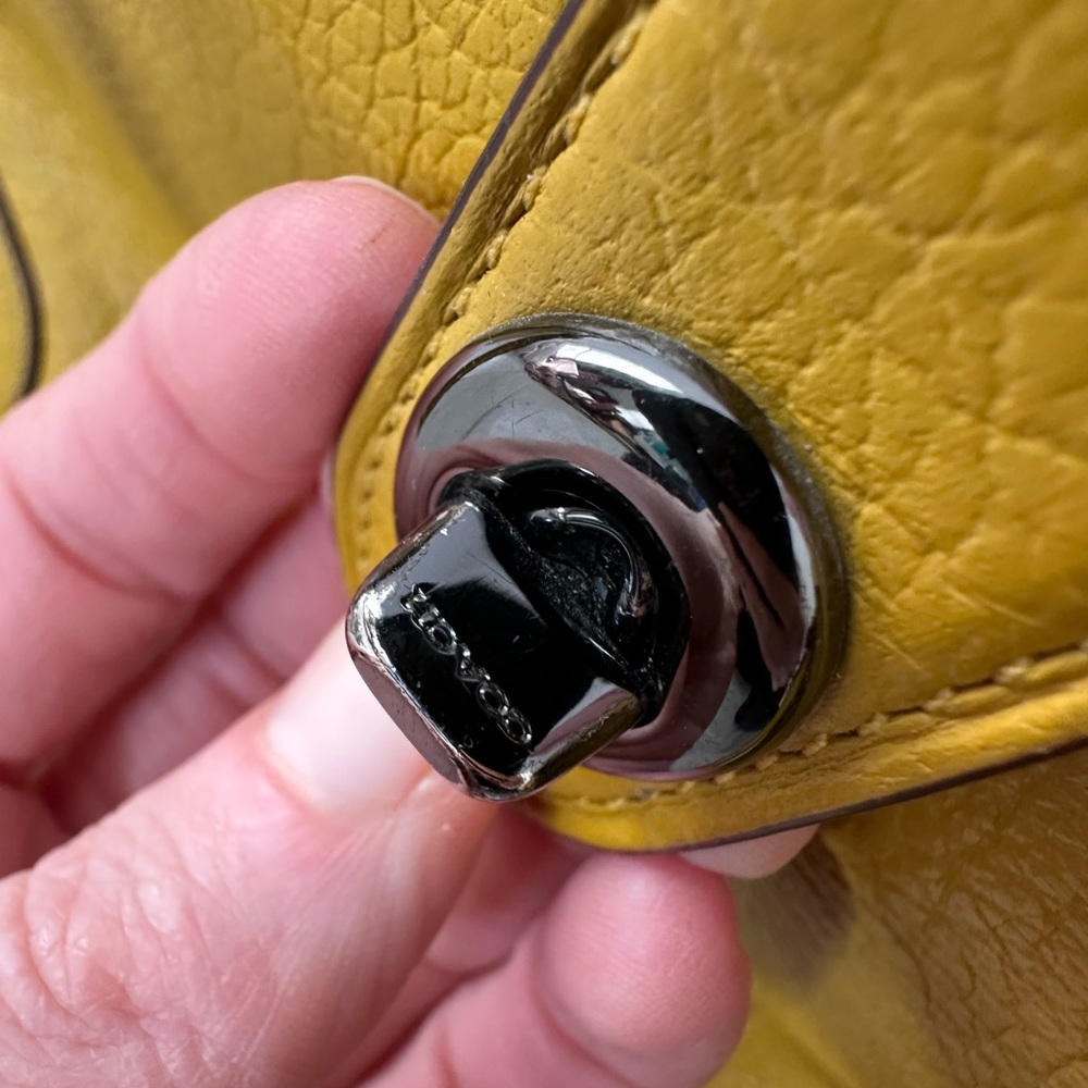 Coach Mercer Genuine Leather 2 Way Satchel Bag - Picture 9 of 12